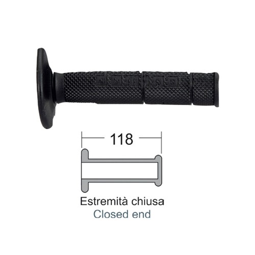 Pair black cross enduro - of,
