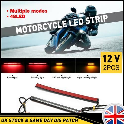 Led motorcycle light - 2x, 48
