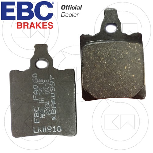 Pair brake pads - of, front