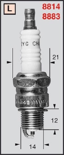 Spark plug fantic - fantic, 50