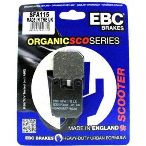 Sfa115 ebc premium brake pads - premium,