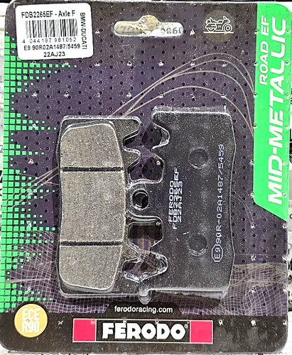 Front brake pads ferodo - pads,