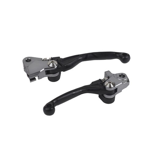 Polisport hinged levers white - hinged,