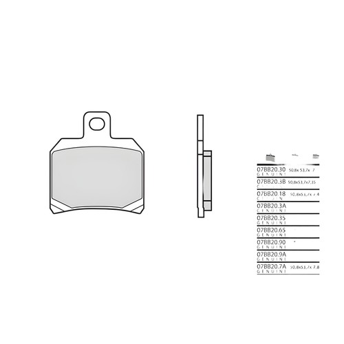 Brake pads brembo - brake,