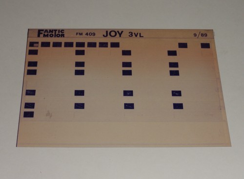 Microfich spare parts