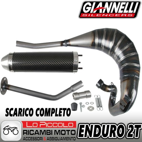 Giannelli complete exhaust hom - exhaust,